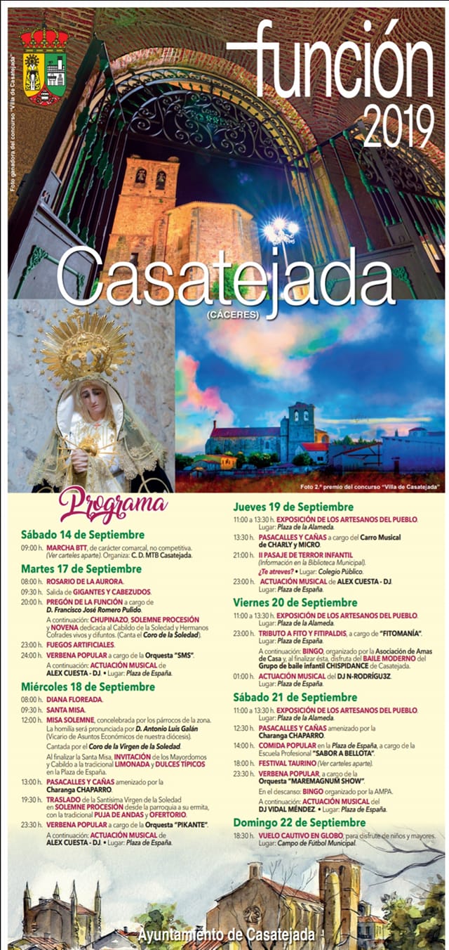Fiestas de la Función a la Virgen de la Soledad  